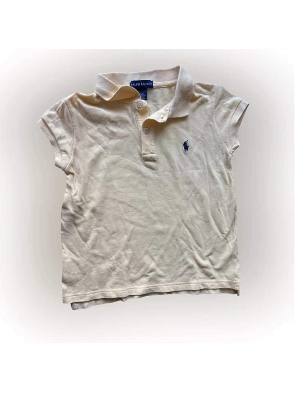 Ralph Lauren Kids Baby Yellow Shirt - size L